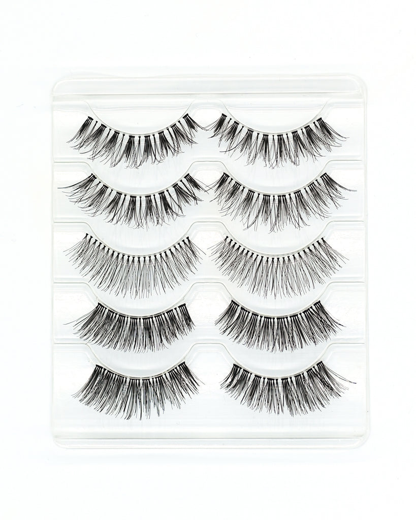 5 Pack Wispy Lashes