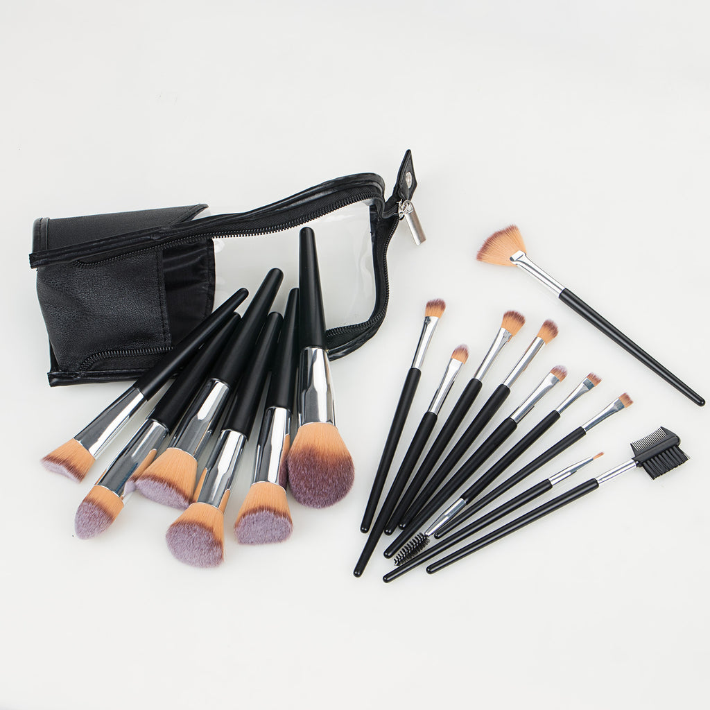 16 Piece Makeup Brush set with storage bag