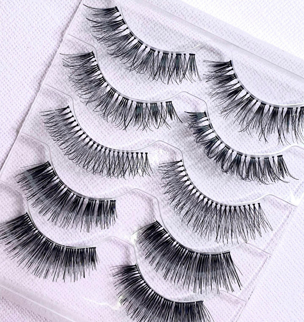 5 Pack Wispy Lashes