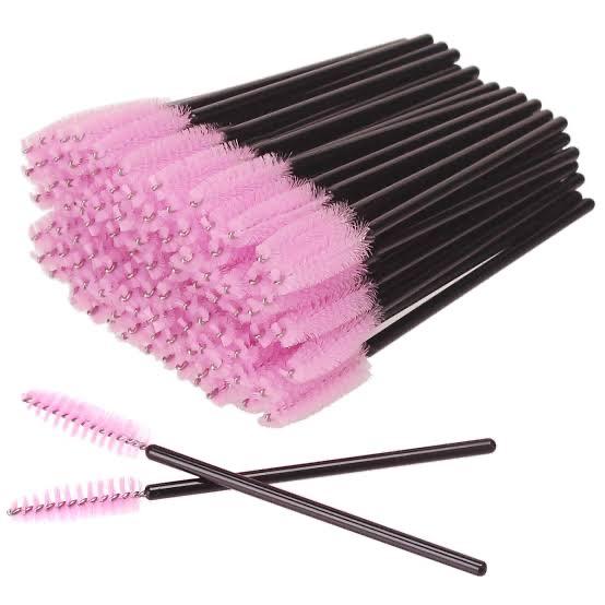 Mascara wands 20 piece Black and Pink